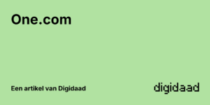 Afbeelding van Artikel One.com - door Digidaad