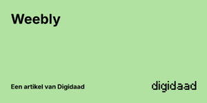 Afbeelding van Artikel Weebly - door Digidaad